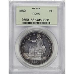 1880 T$1 PR55 PCGS