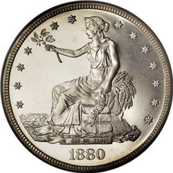 1880 T$1 PR64 PCGS