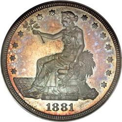 1881 T$1 PR66 PCGS