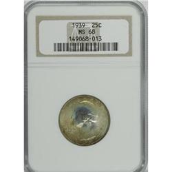 1939 25C MS68 NGC