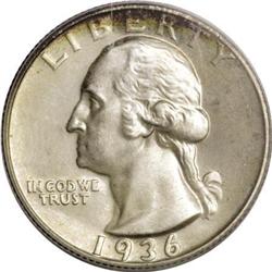 1936 25C PR66 PCGS
