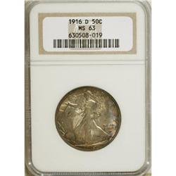 1916-D 50C MS63 NGC