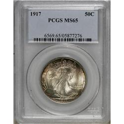 1917 50C MS65 PCGS