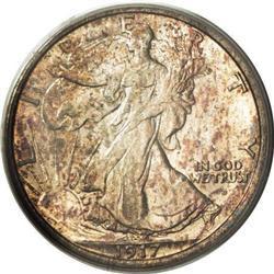 1917-D 50C Obverse MS64 PCGS