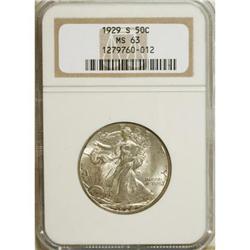 1929-S 50C MS63 NGC