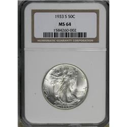 1933-S 50C MS64 NGC
