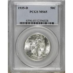 1935-D 50C MS65 PCGS