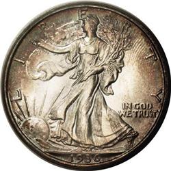 1936-S 50C MS67 PCGS
