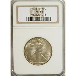 1938-D 50C MS63 NGC