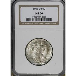 1938-D 50C MS66 NGC