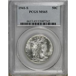 1941-S 50C MS65 PCGS