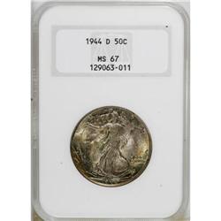 1944-D 50C MS67 NGC