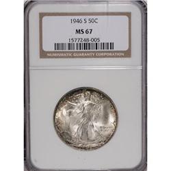 1946-S 50C MS67 NGC