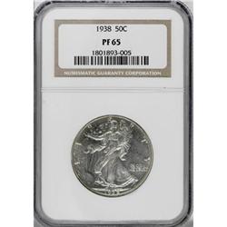 1938 50C PR65 NGC