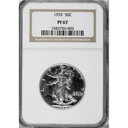 1939 50C PR67 NGC