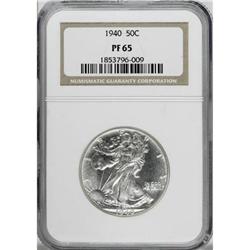 1940 50C PR65 NGC