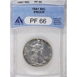 1941 50C PR66 ANACS