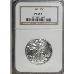 1942 50C PR65 NGC