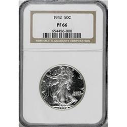 1942 50C PR66 NGC
