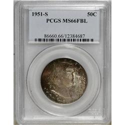1951-S 50C MS66 Full Bell Lines PCGS
