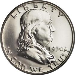 1950 50C PR68 NGC. CAC