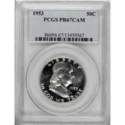 1953 50C PR67 Cameo PCGS