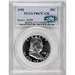 1953 50C PR67 Cameo PCGS