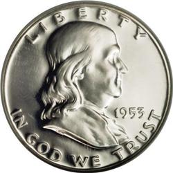 1953 50C PR68 Cameo NGC