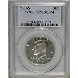 2001-S 50C Clad PR70 Deep Cameo PCGS
