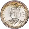 Image 1 : 1893 25C Isabella Quarter MS65 NGC
