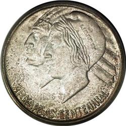 1935-D 50C Arkansas MS67 PCGS