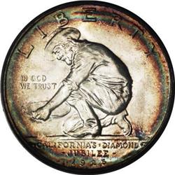 1925-S 50C California MS67 PCGS