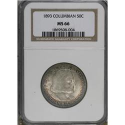 1893 50C Columbian MS66 NGC