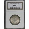 Image 1 : 1893 50C Columbian MS66 NGC