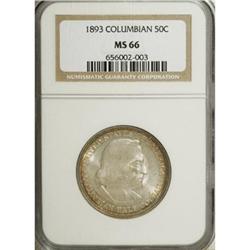 1893 50C Columbian MS66 NGC