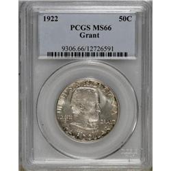 1922 50C Grant no Star MS66 PCGS