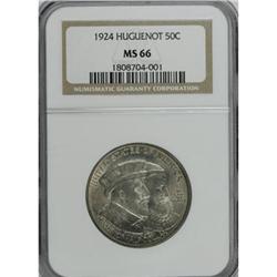 1924 50C Huguenot MS66 NGC