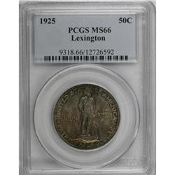 1925 50C Lexington MS66 PCGS