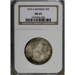 1923-S 50C Monroe MS65 NGC
