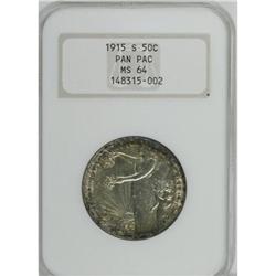 1915-S 50C Panama-Pacific MS64 NGC