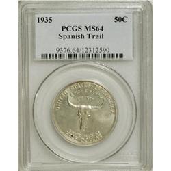 1935 50C Spanish Trail MS64 PCGS