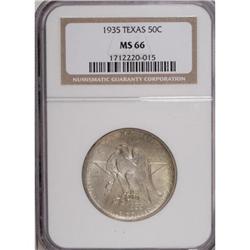 1935 SET Texas PDS Set MS66 NGC