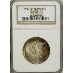 1937-D 50C Texas MS67 NGC