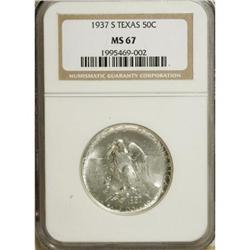 1937-S 50C Texas MS67 NGC