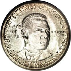 1949-S 50C Booker T. Washington MS67 PCGS