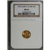 Image 1 : 1904 G$1 Lewis and Clark MS62 NGC