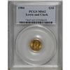 Image 1 : 1904 G$1 Lewis and Clark MS62 PCGS