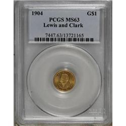 1904 G$1 Lewis and Clark MS63 PCGS