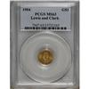 Image 1 : 1904 G$1 Lewis and Clark MS63 PCGS