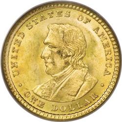 1904 G$1 Lewis and Clark MS64 PCGS